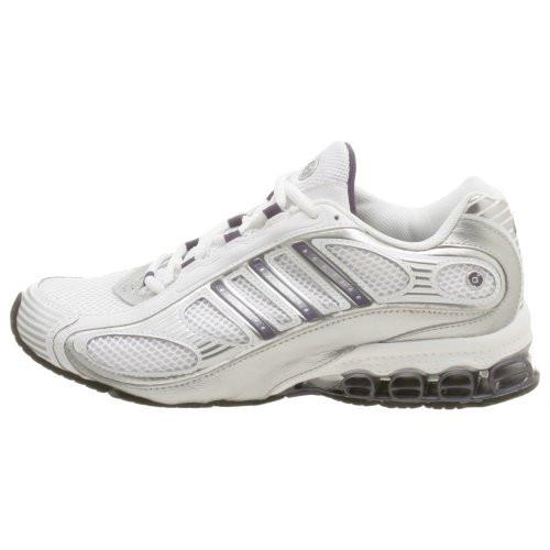 Adidas Women`s a3 Powerride Cushion Running Shoe White/violet/silver 9.5 M Rwhi