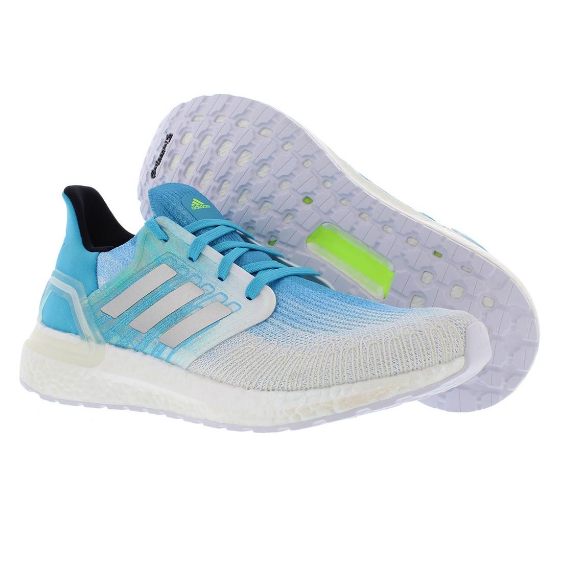 Adidas Ultraboost 20 Mens Shoes Size 9.5 Color: Sky Blue/white - Blue, Main: Blue
