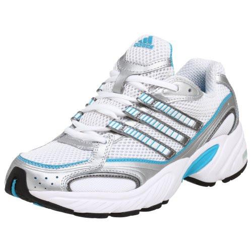 Adidas Women`s Shamiso Running Shoe Wht/metsilv/purcy