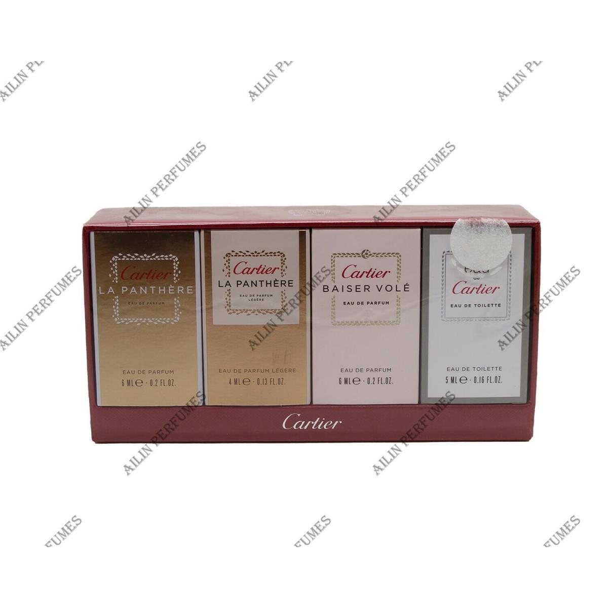 4 Pcs Miniature Set Set For Women by Cartier
