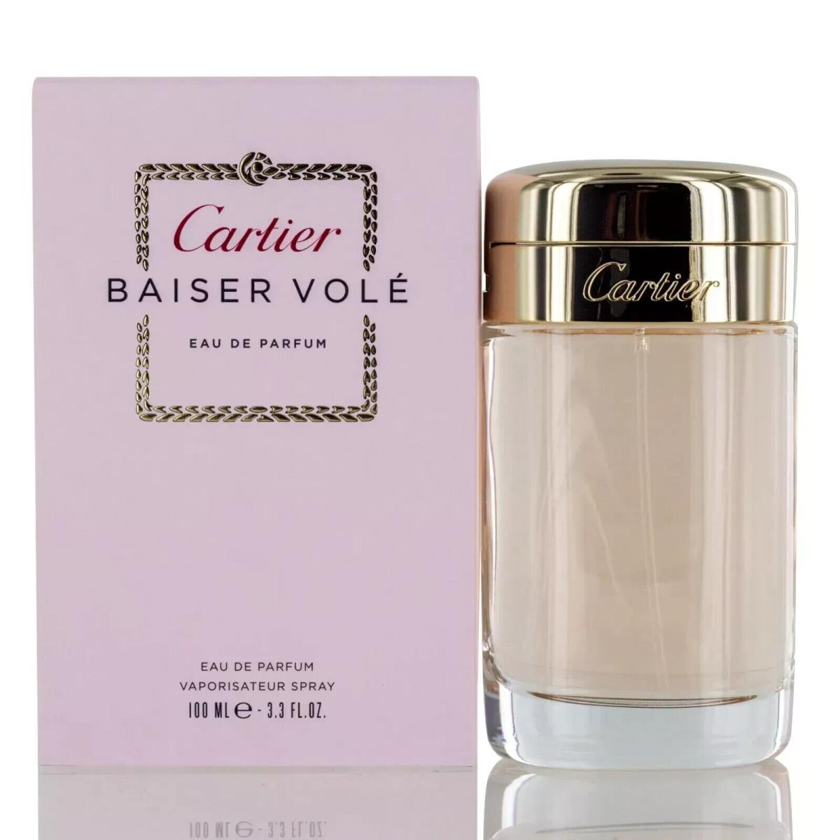 Baiser Vole 3.3oz / 100ml Women`s Eau de Parfum Sealed by Cartier