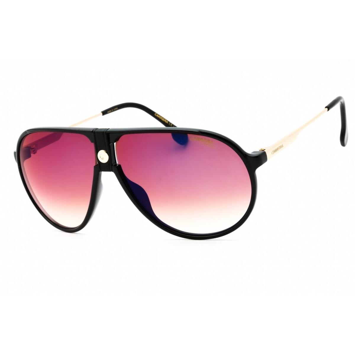 Carrera Men`s Sunglasses Brown Shaded Blue Polycarbonate Lens 1034/S 02M2 A8