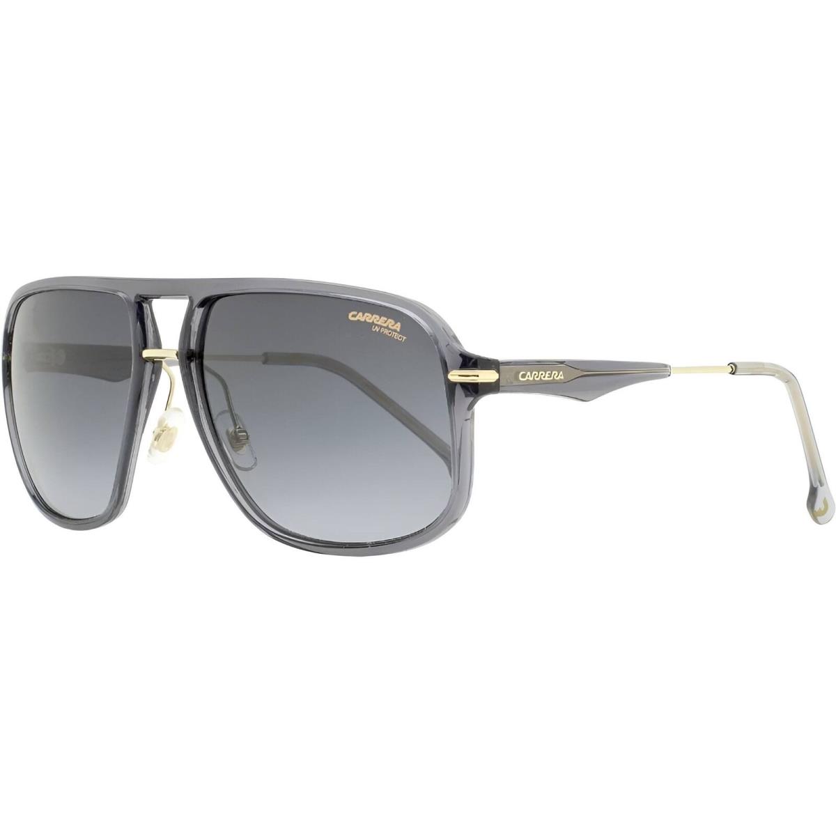 Carrera Men`s Sunglasses Grey Plastic Full Rim Pilot Shape Frame 296/S 0KB7/9O