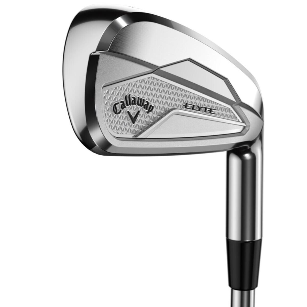 Callaway Elyte Single Irons - 2025 - Silver, Lie Angle: Black