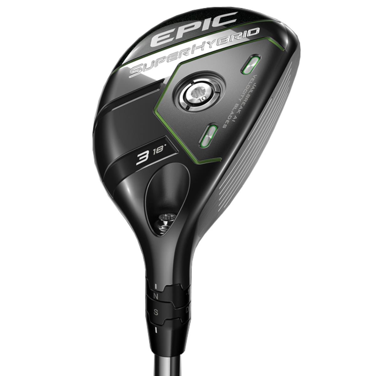 Callaway Golf Left Hand Epic Super Hybrid Club 4 21 Graphite Regular Flex