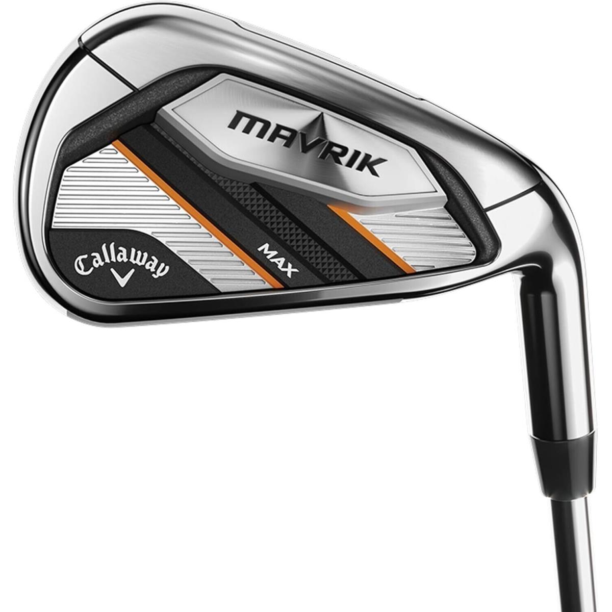 Callaway Mavrik Max Single 56 SW Sand Wedge - Kbs Max 80 Stiff Flex Steel - Lie Angle: Silver