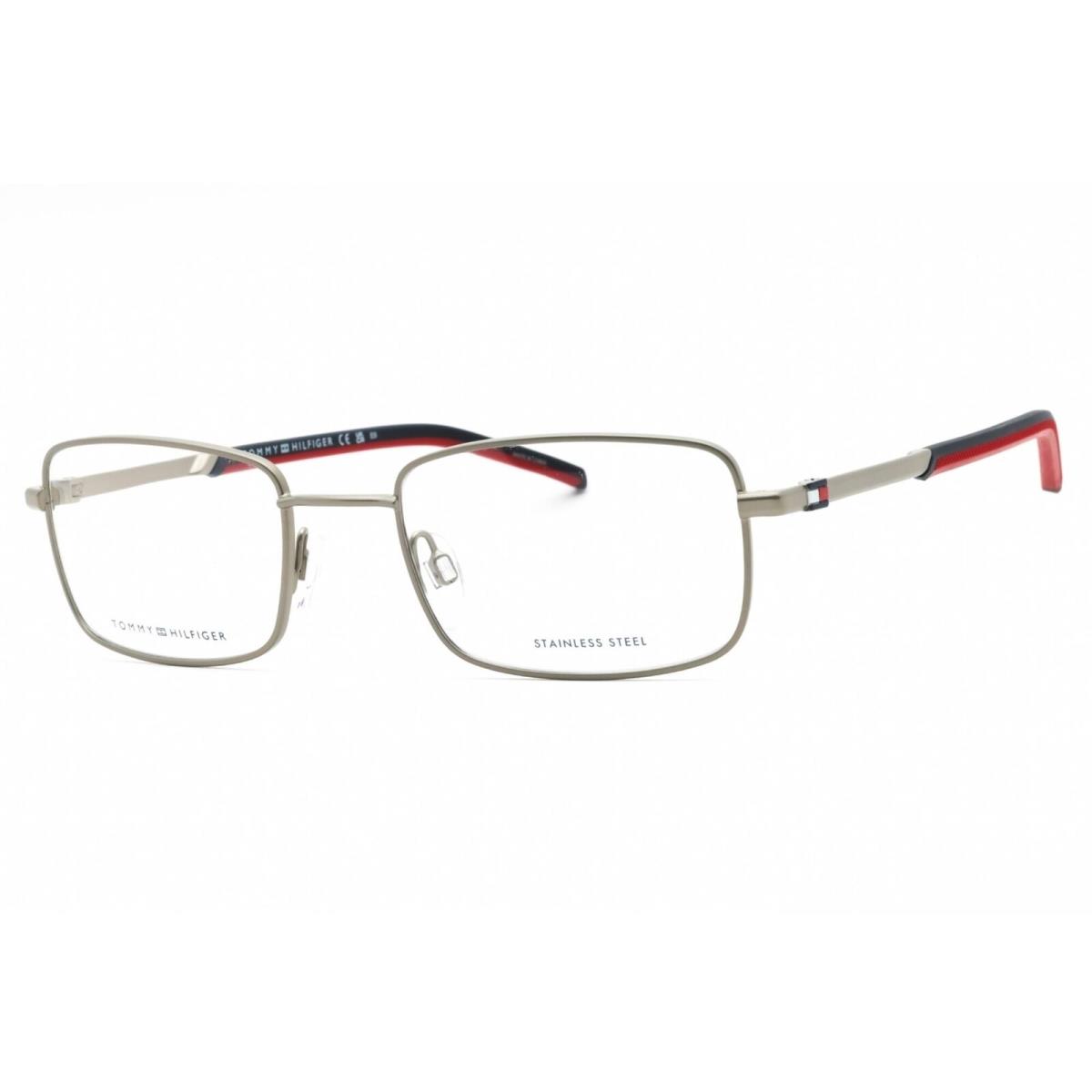 Tommy Hilfiger Men`s Eyeglasses Matte Ruthenium Full Rim Frame TH 1992 0R81 00