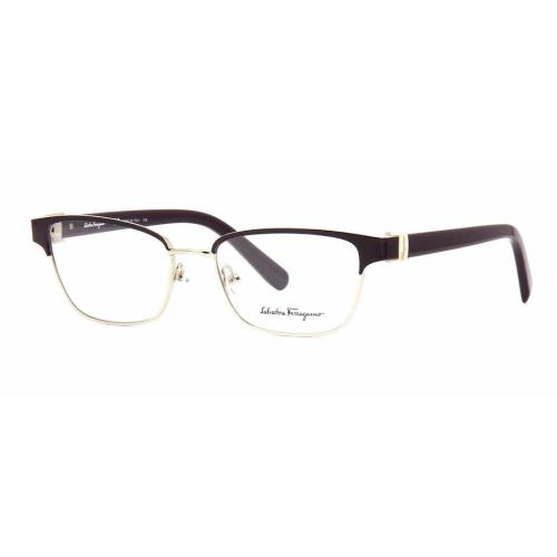 Salvatore Ferragamo Eyeglasses SF2148 505 Black Frames 52MM Rx-able ST