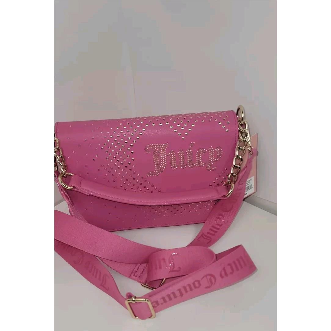 Juicy Couture Crossbody Pink Travel Handbag - Stylish Shoulder Purse