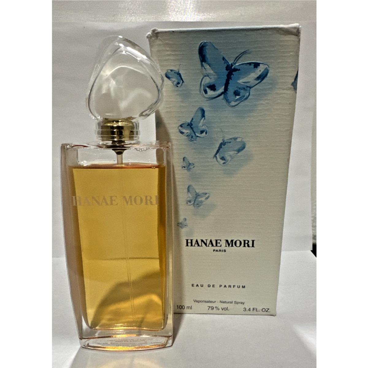 Hane Mori Blue Butterfly 3.4 fl oz Eau De Parfum Spray - Nib-low Fill by Hanae Mori
