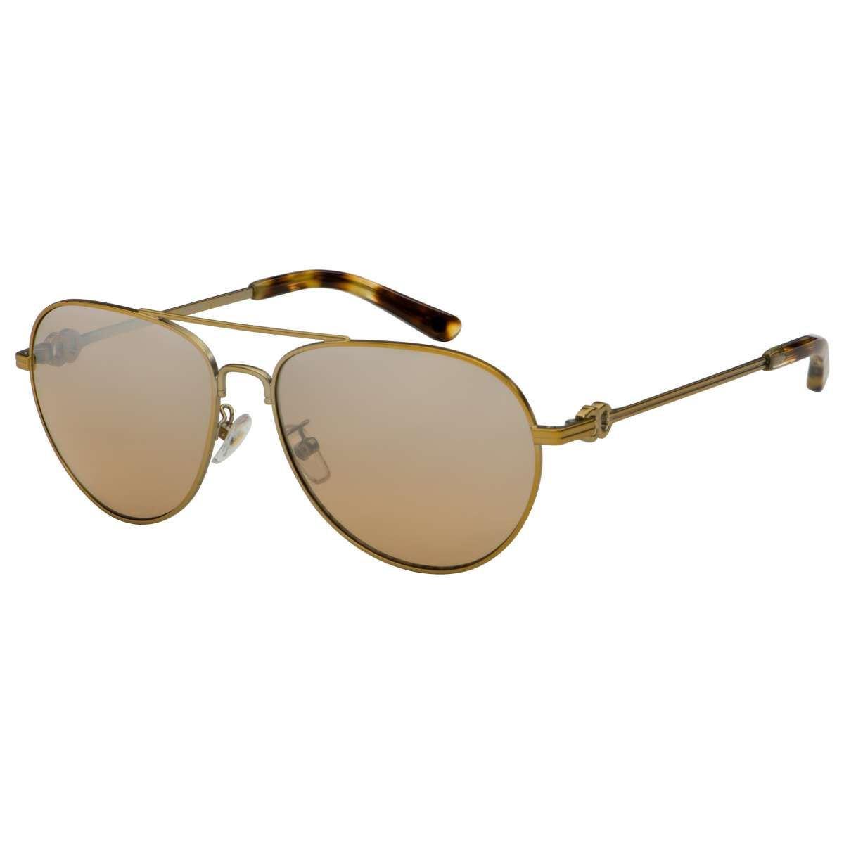 Unisex Gold Pilot Sunglasses TY6083-33023D by Tory Burch