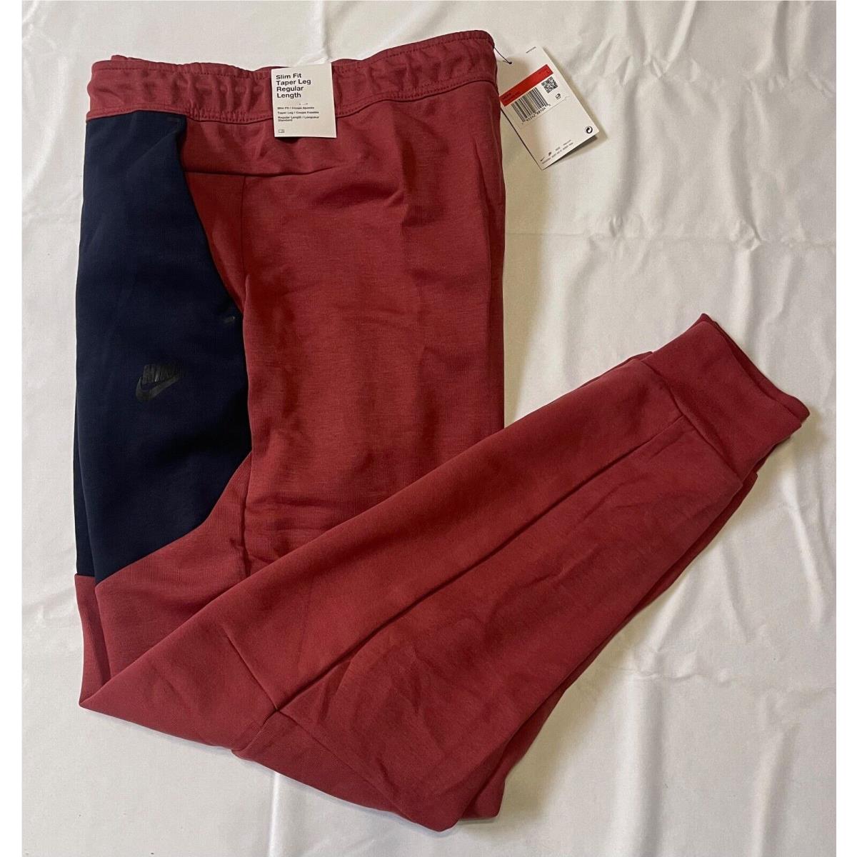 Nike Tech Fleece Jogger Pants CU4495-661 Cedar/obsidian Blue Size Large