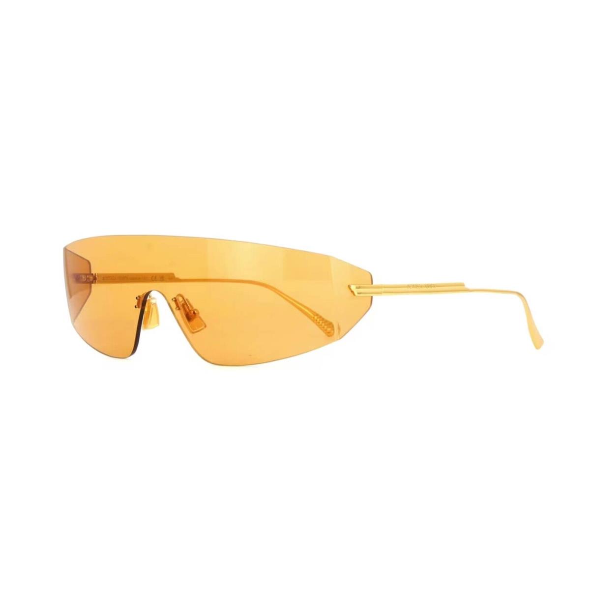 Bottega Veneta BV1299S Shiny Gold/orange 002 Sunglasses