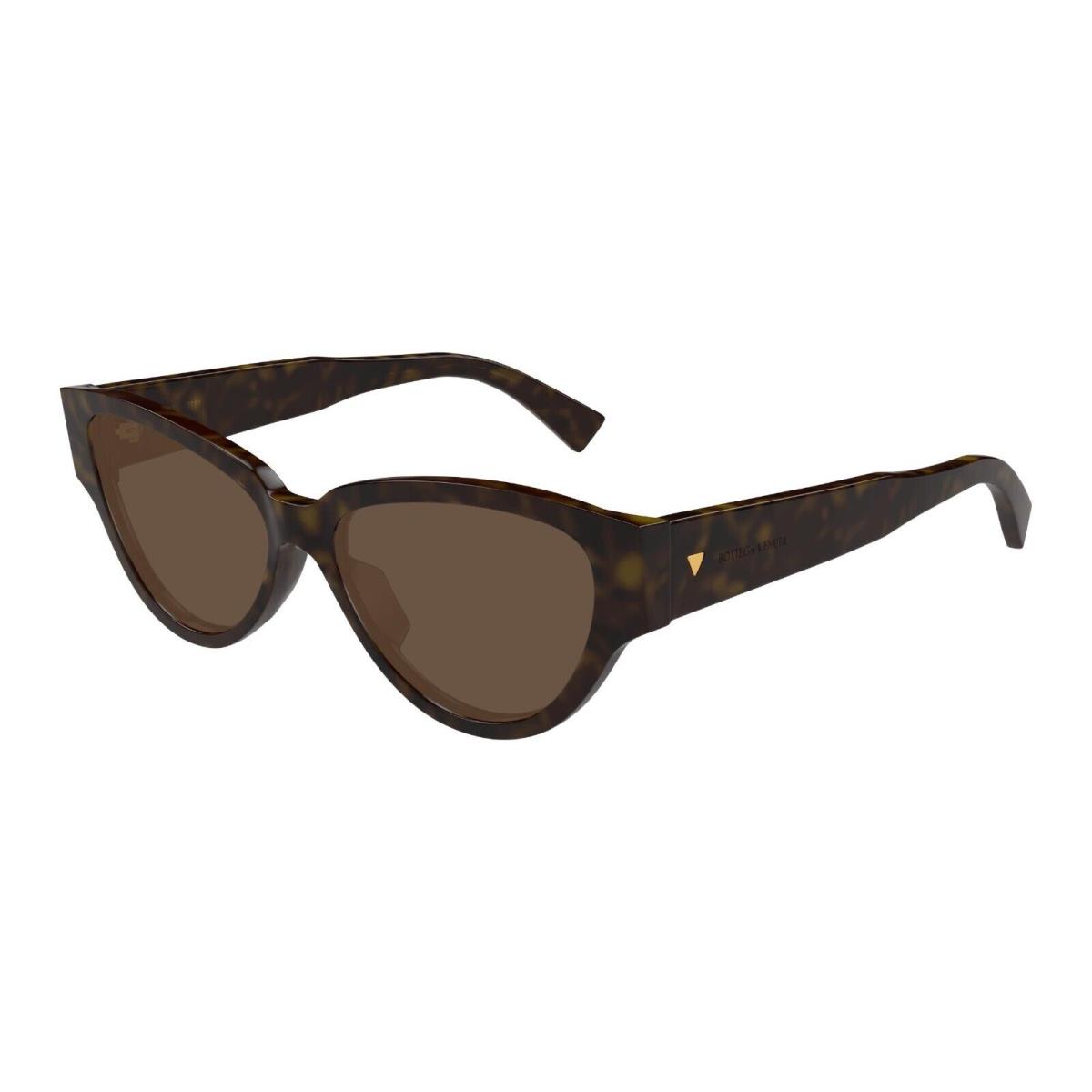 Bottega Veneta BV1276S Havana/brown 002 Sunglasses