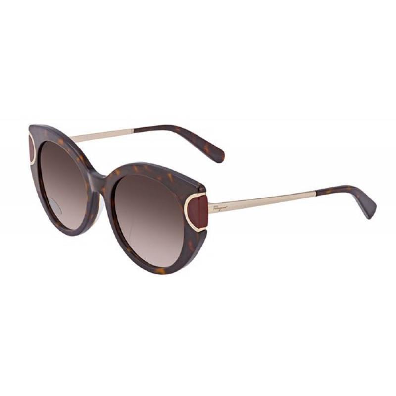 Salvatore Ferragamo Oval Sunglasses - Sf840sa