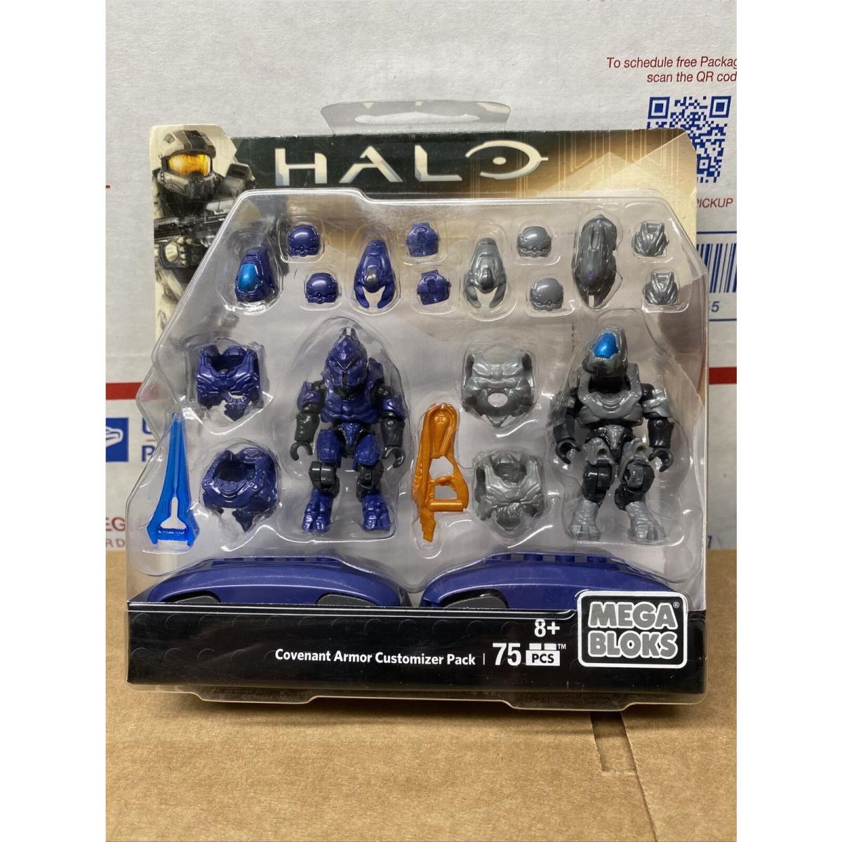 2015 Mega Bloks Halo - Covenant Armor Customizer Pack 75 Pcs CNH21