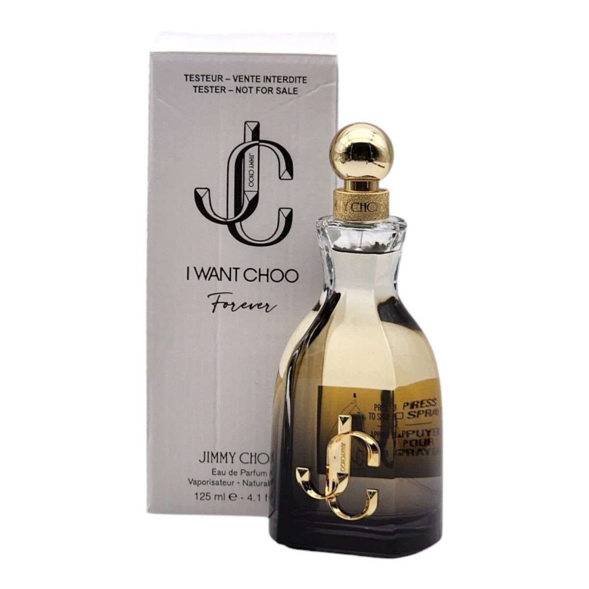 Jimmy Choo I Want Choo Forever Women 4.1 oz 125ml Eau De Parfum Spray