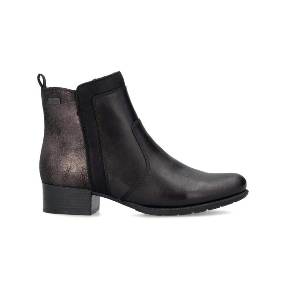 Rieker Women`s Sariana 78658-00 Ankle Boot - Black Black