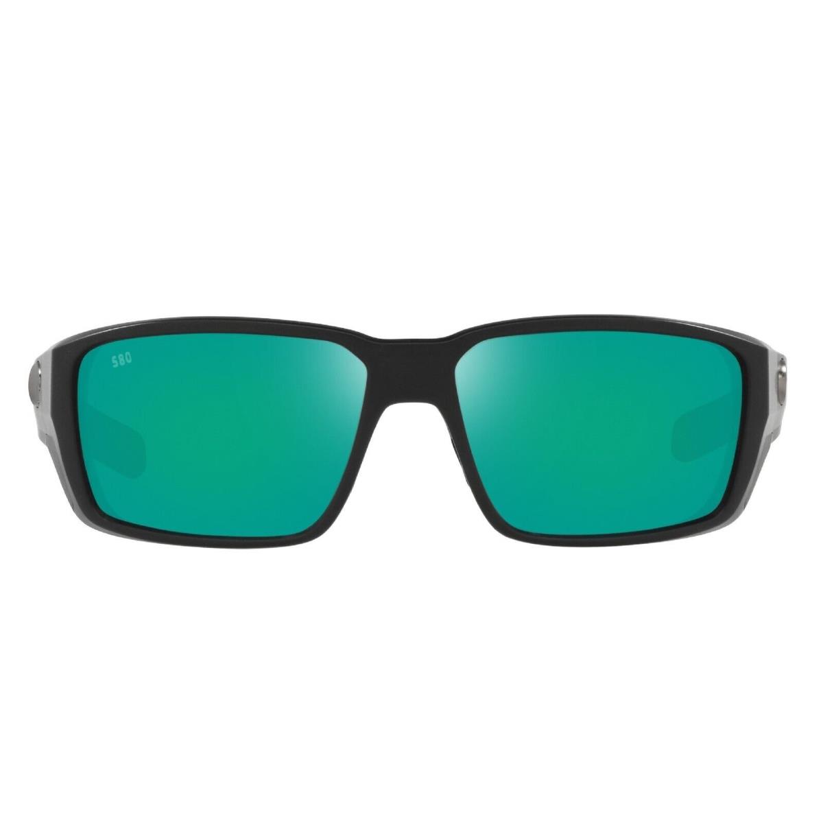 Costa - Fantail Pro - Matte Black with Green Mirror 580G - Closeout - Frame: Black