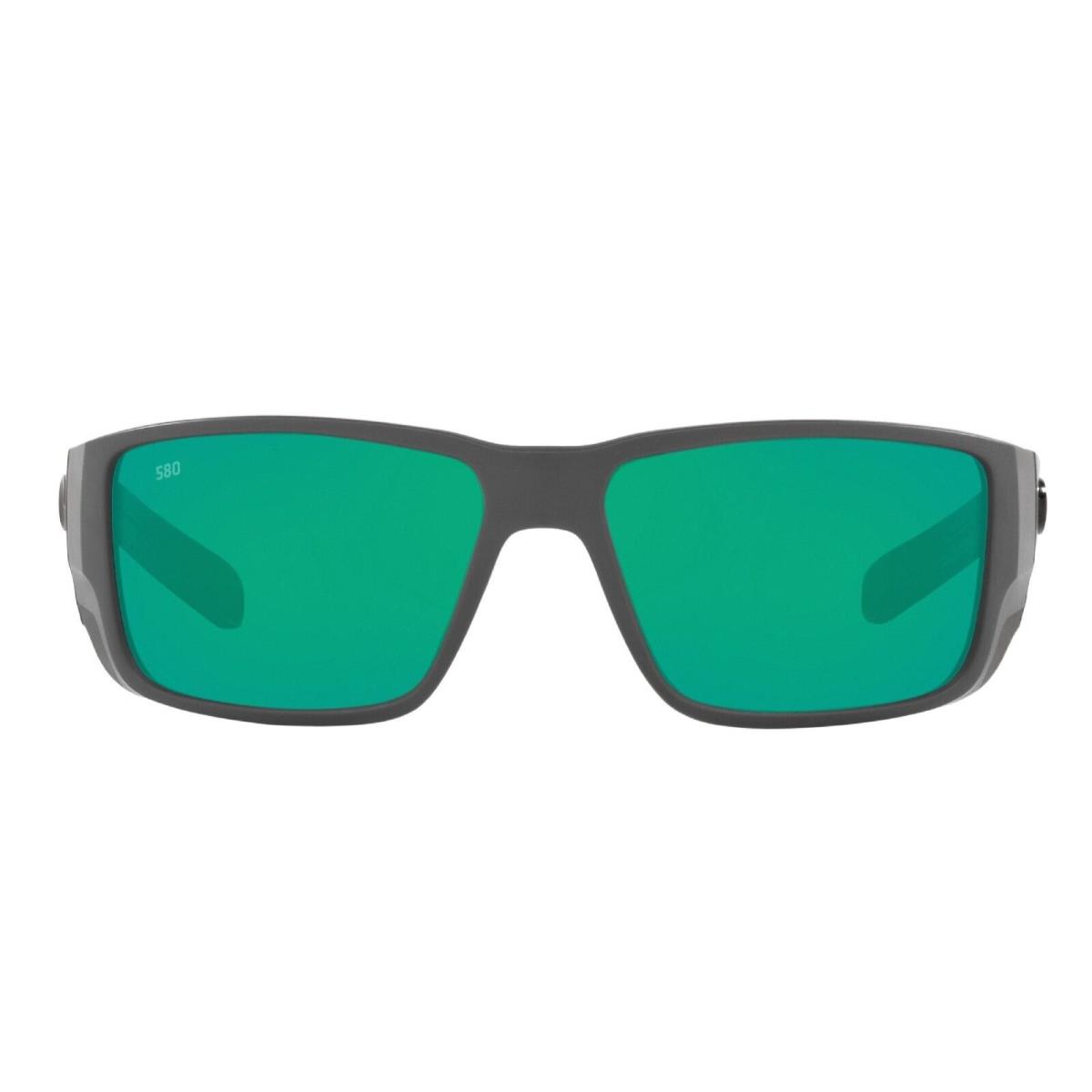 Costa - Blackfin Pro - Matte Gray w Green Mirror 580G - Closeout by Costa Del Mar