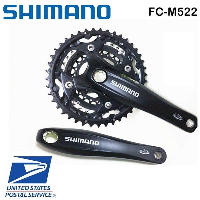 Shimano M522 3x10 Speed Mtb Crankset 42-32-24T 170mm