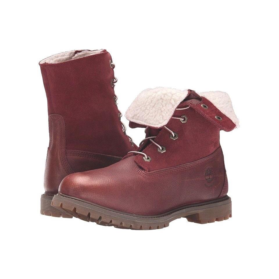 Timberland TB0A119N648 Teddy Fleece Wmn`s M Port/metallic Leather Winter Boots
