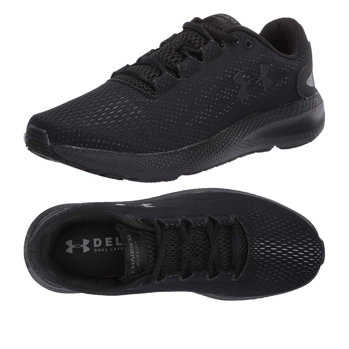 Under Armour Mens Athletic Sneakers Charged Pursuit 2 Running Lace-up Shoes