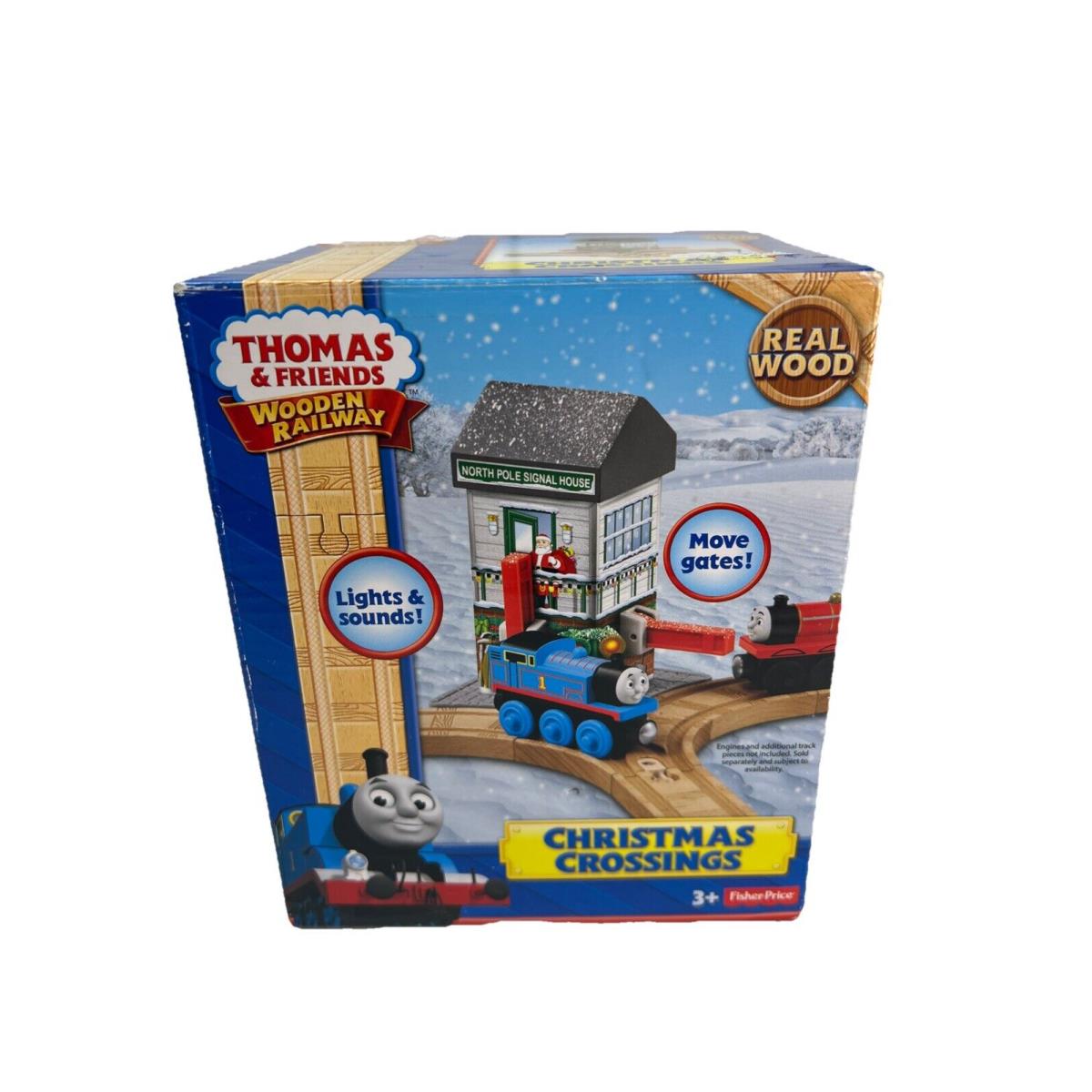 Thomas The Tank Friends Christmas Crossings Wooden Railway Light Retired