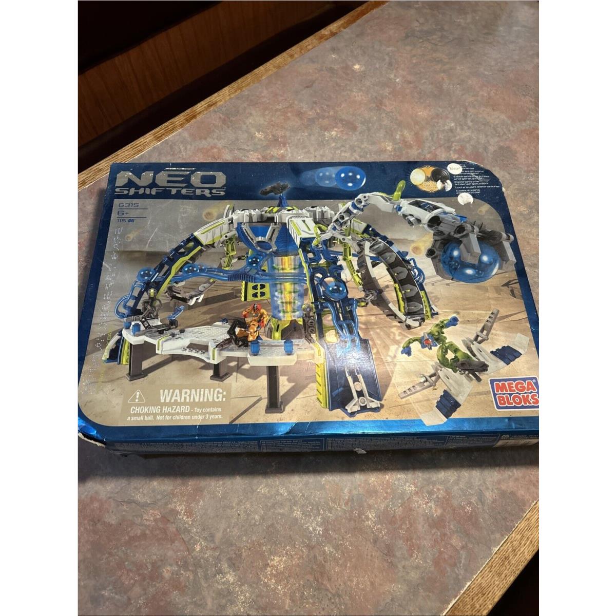 Mega Bloks 6315 Neo Shifters Hydrax Energy Base Rare