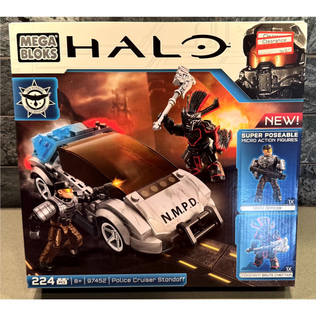 Mega Bloks Halo Cruiser Standoff 97452U Building Set Construx 2014