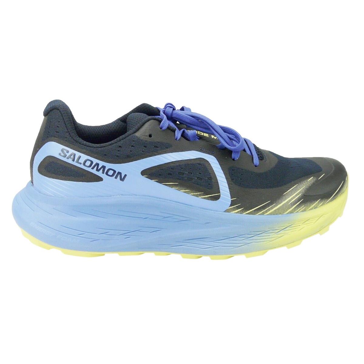 Salomon Glide Max TR Men`s Trail Running Granada Dark Sapphire Sunny Lime US10.5