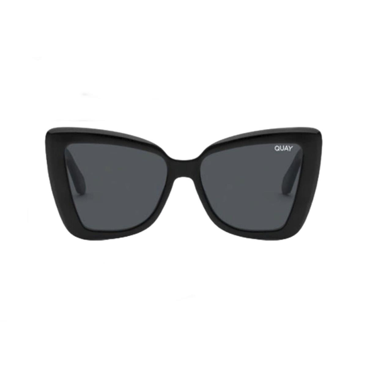 Quay Women`s Chain Reaction RX QT-001076 Black / Smoke Tinted Sunglasses by QUAY