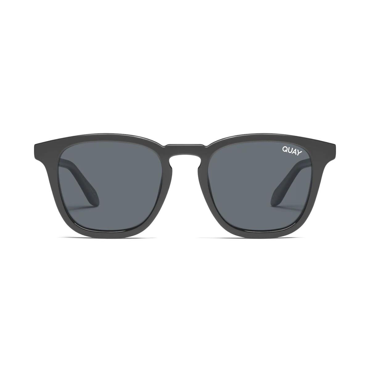Quay Unisex Jackpot RX QT-000740 Matte Black / Smoke Tinted Sunglasses by QUAY