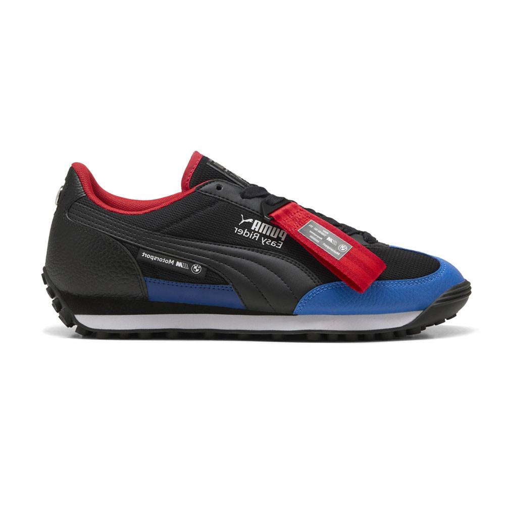 Puma Bmw Mms Easy Rider Lace Up Mens Black Sneakers Casual Shoes 30870501