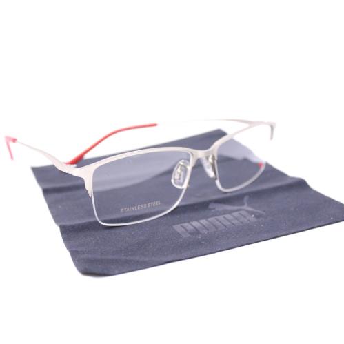 Puma PE01640A 002 Eyeglasses Silver Size: 56 - 17 - 145