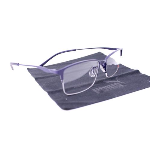 Puma PE01630A 003 Eyeglasses Blue Size: 56 - 17 - 145