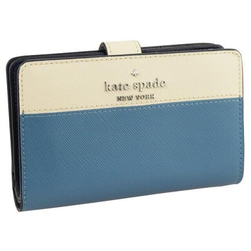 Kate Spade Staci Medium Compact Bifold Wallet - Niagara