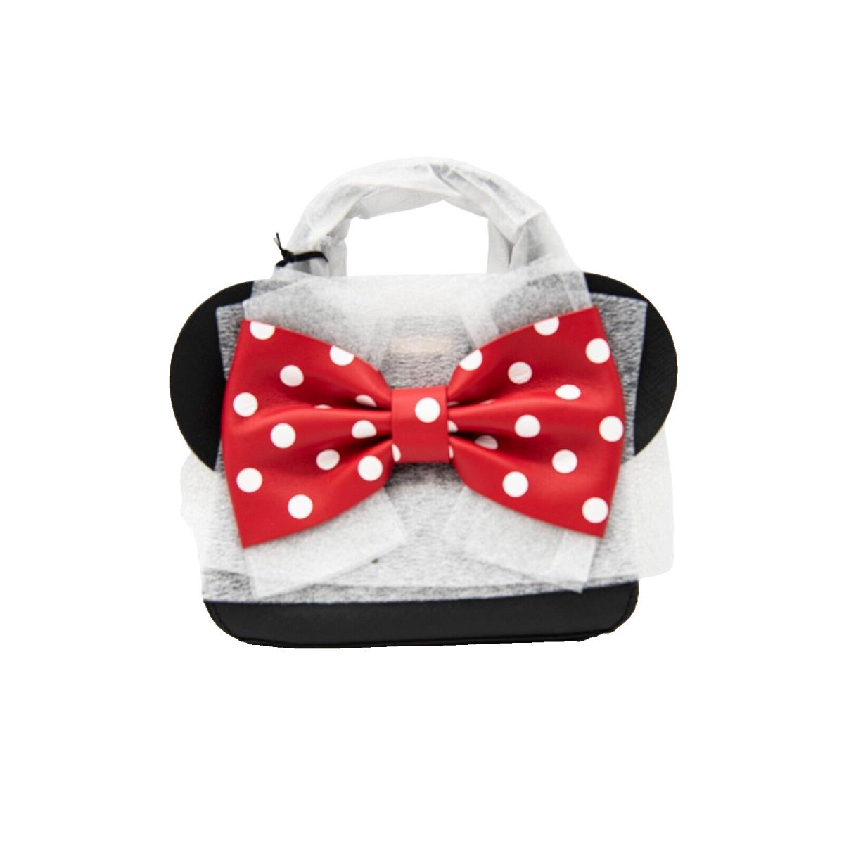 Kate Spade X Minnie Mouse Mouse Small Saffiano Leather Ears Bow Crossbody