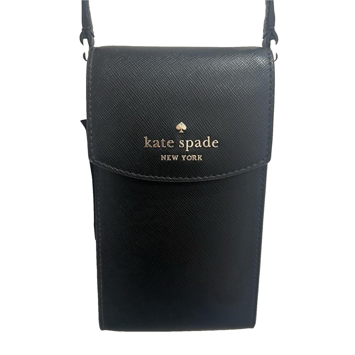Kate Spade New York Staci North South Crossbody Bag in Black New.w. Tags