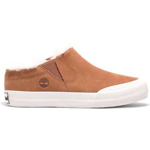Timberland Women`s Skyla Bay 2.0 Low Warm Lined Sneaker - Rust Suede