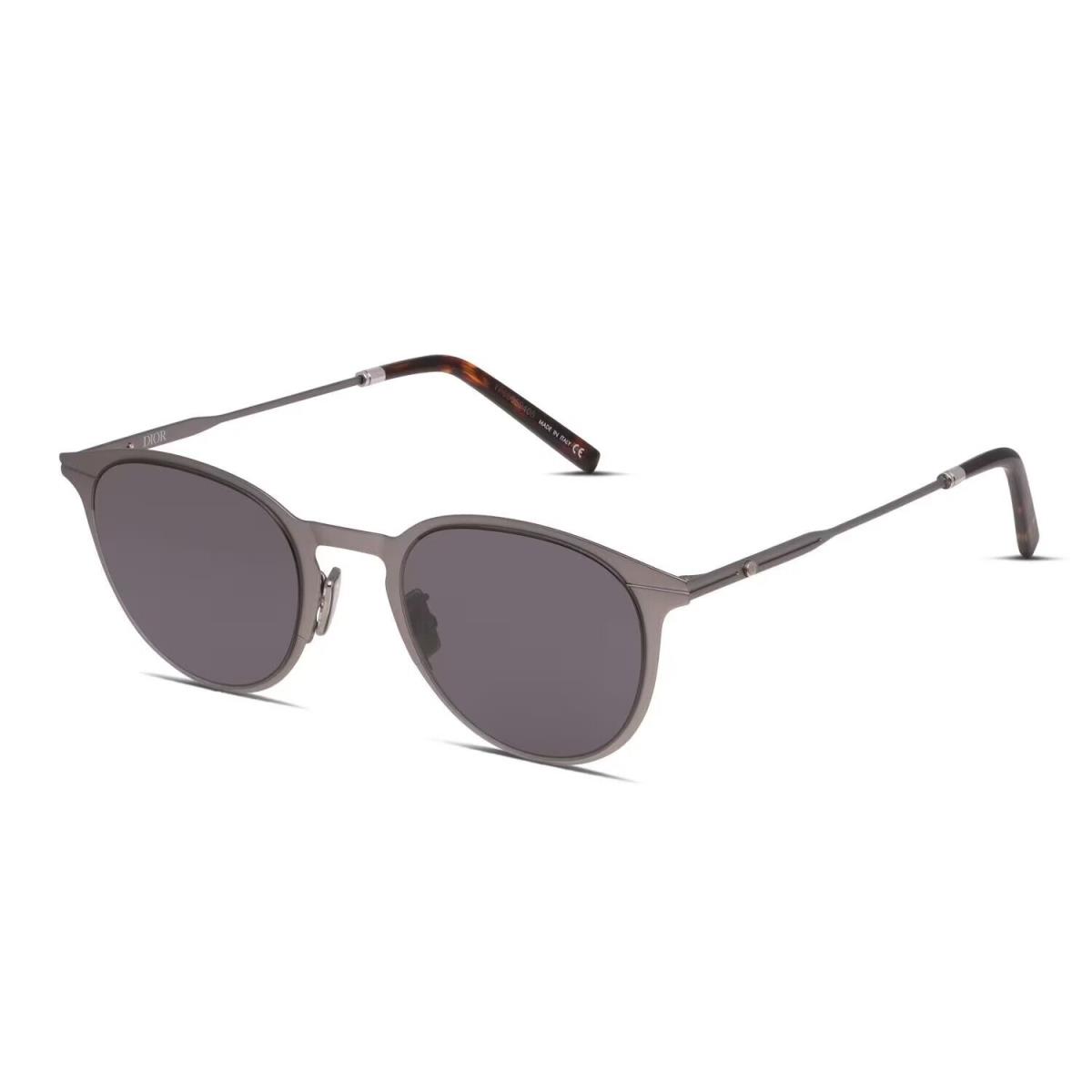 Christian Dior Sunglasses Gunmetal Grey Lens Essential RU H1A0 50mm Round