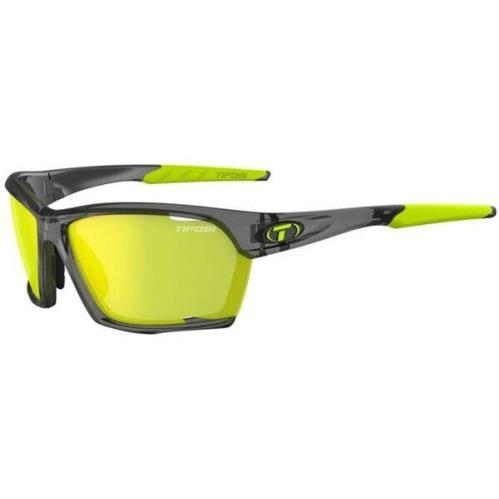 Kilo Crystal Smoke Interchangeable Sunglasses Clarion Yellow/ac Red/clear by Tifosi