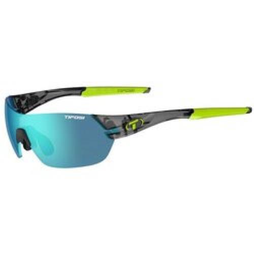 Slice Crystal Smoke Interchangeable Sunglasses Clarion Blue/ac Red/clear by Tifosi