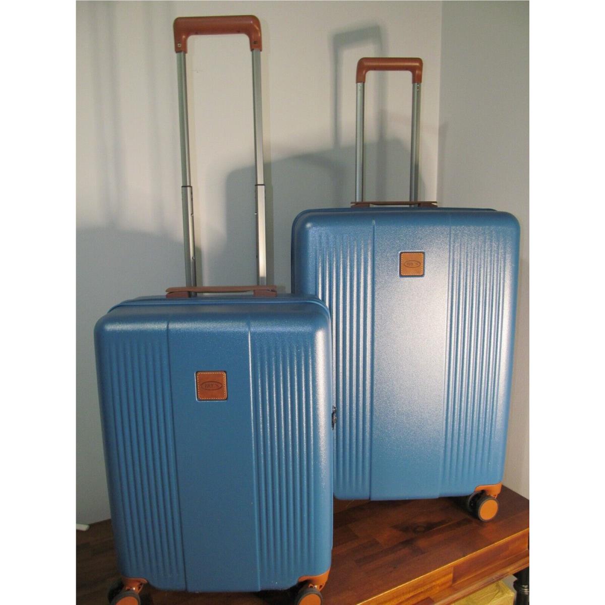 Bric`s Bric`s Malino-italy-long Trip Ferrara Denim Blue Luggage Carry On Check In-nwt by Bric's