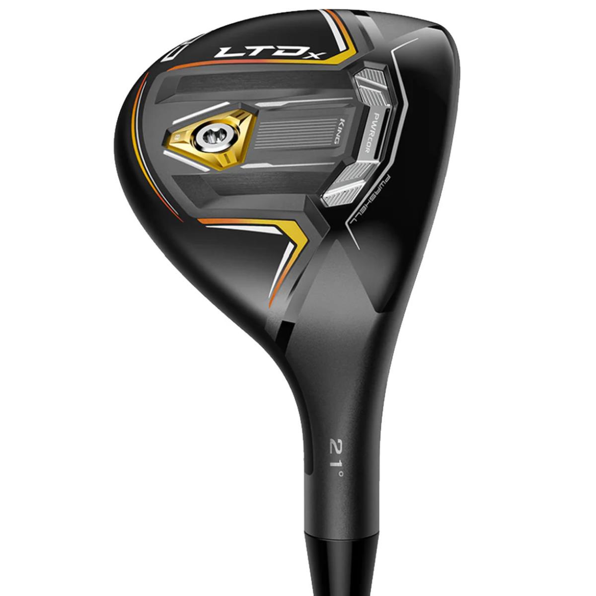 Cobra King Golf Men`s Ltdx Matte Black/gold Fusion Hybrid - Black, Gold