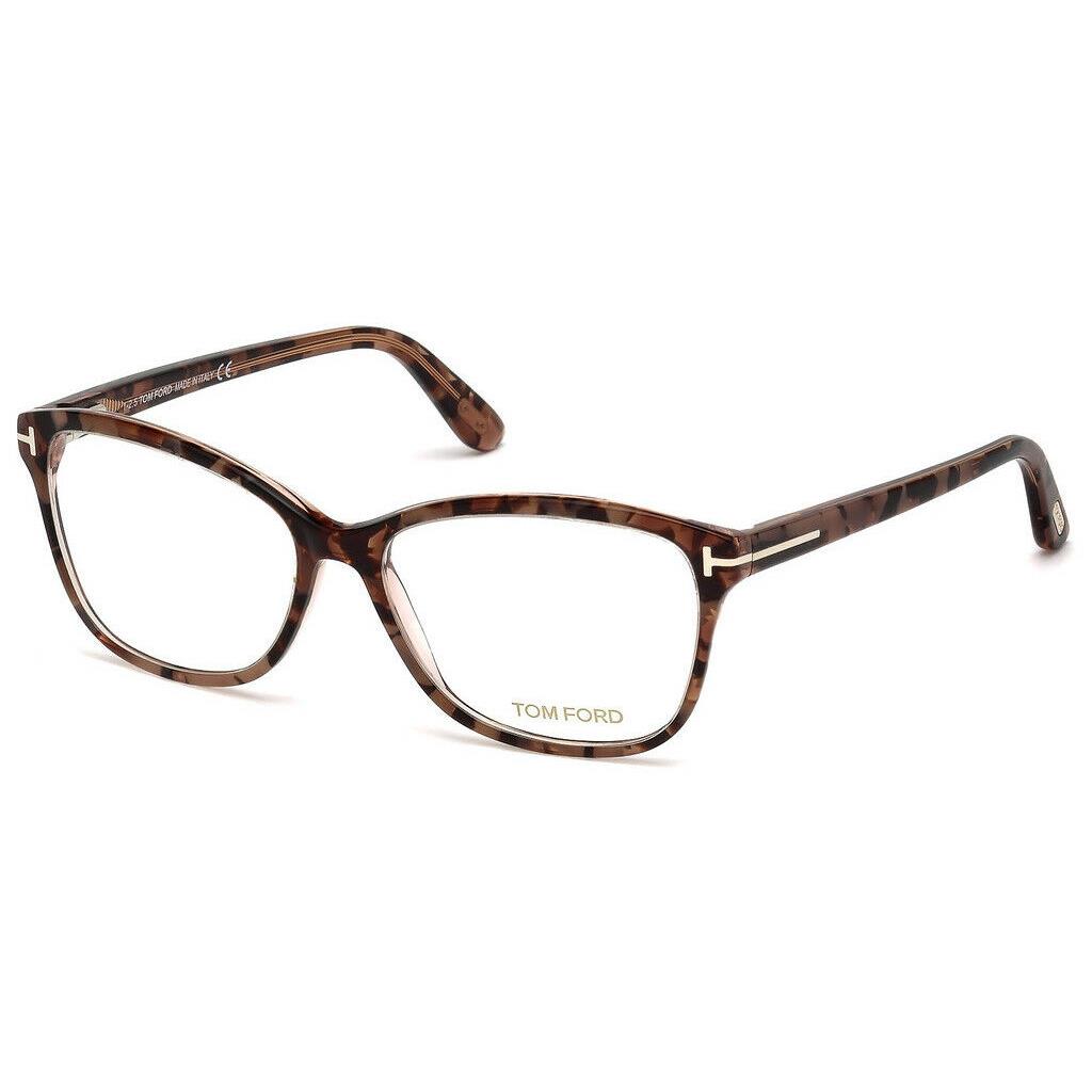 Tom Ford TF 5404 056 Eyeglasses Cat Eye Tortoise Frame 57mm