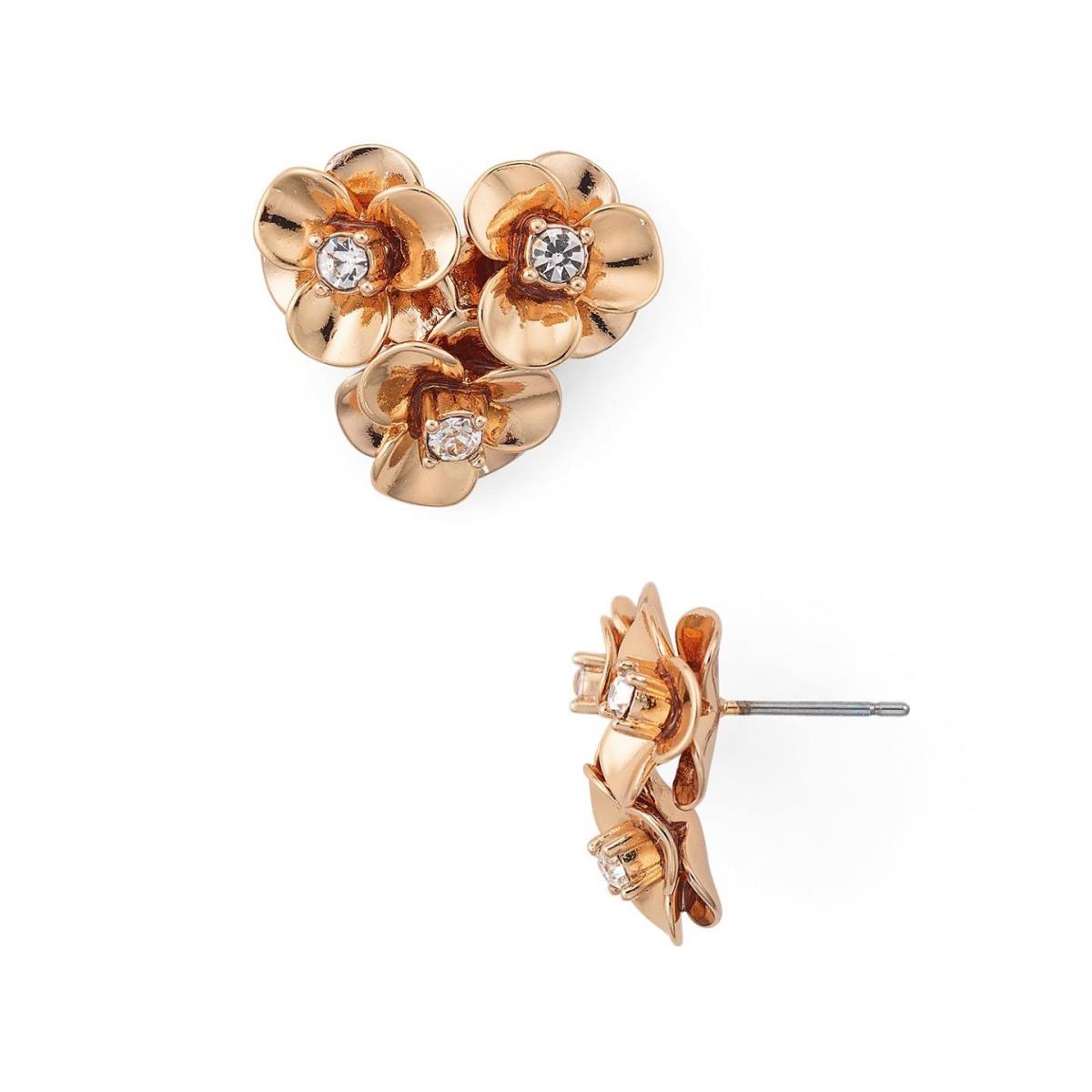 New Kate Spade New York Shine On Flower Cluster Stud Earrings WBRUF790