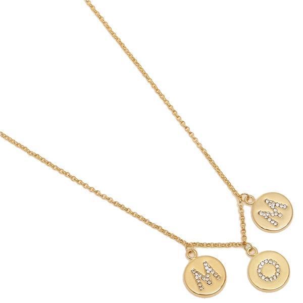 New Kate Spade New York Mom Knows Best Pave Mom Charm Necklace WBRUF570