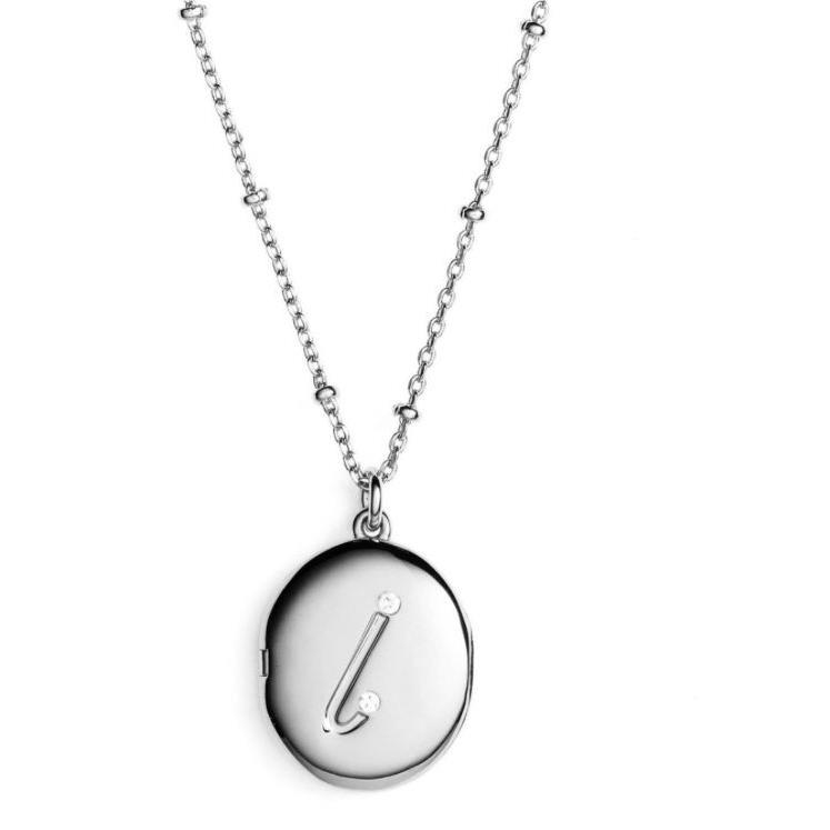 Kate Spade Silver Forever Mine Initial l Pendant Necklace W1057