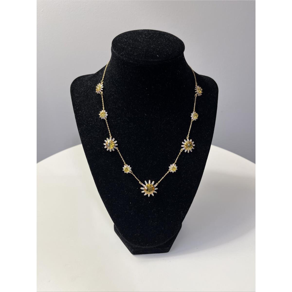 New Kate Spade Sunny Scatter Necklace Yellow Multi